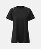 DESCENTE Women'S Hip Cover Short Sleeve T-Shirt Black Sr122Pts21
