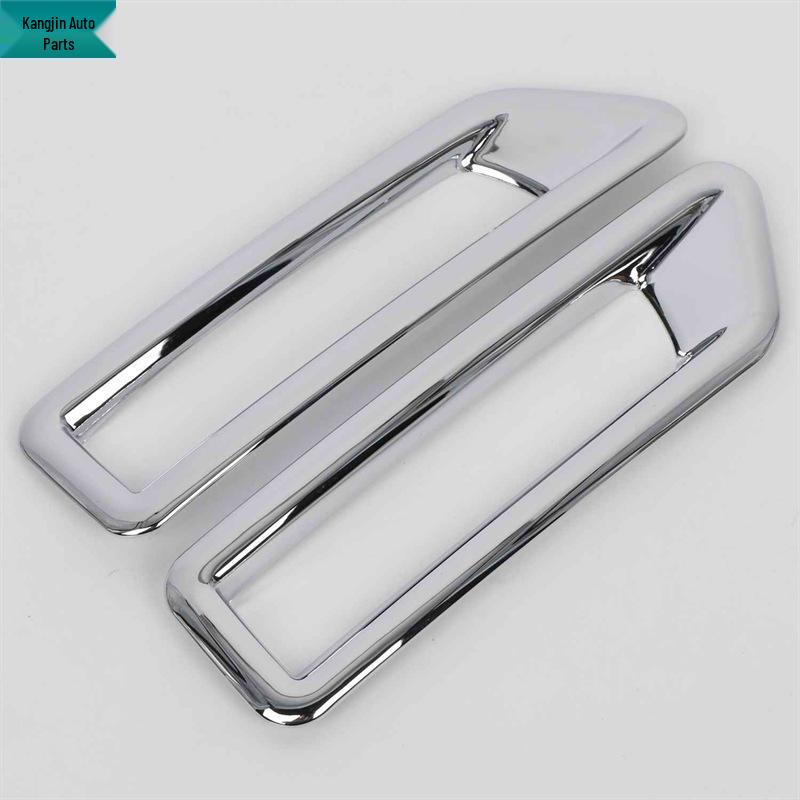 2018 Nissan Terra Chrome Mirror Rain Guard & Rear Fog Light/Wiper Trim