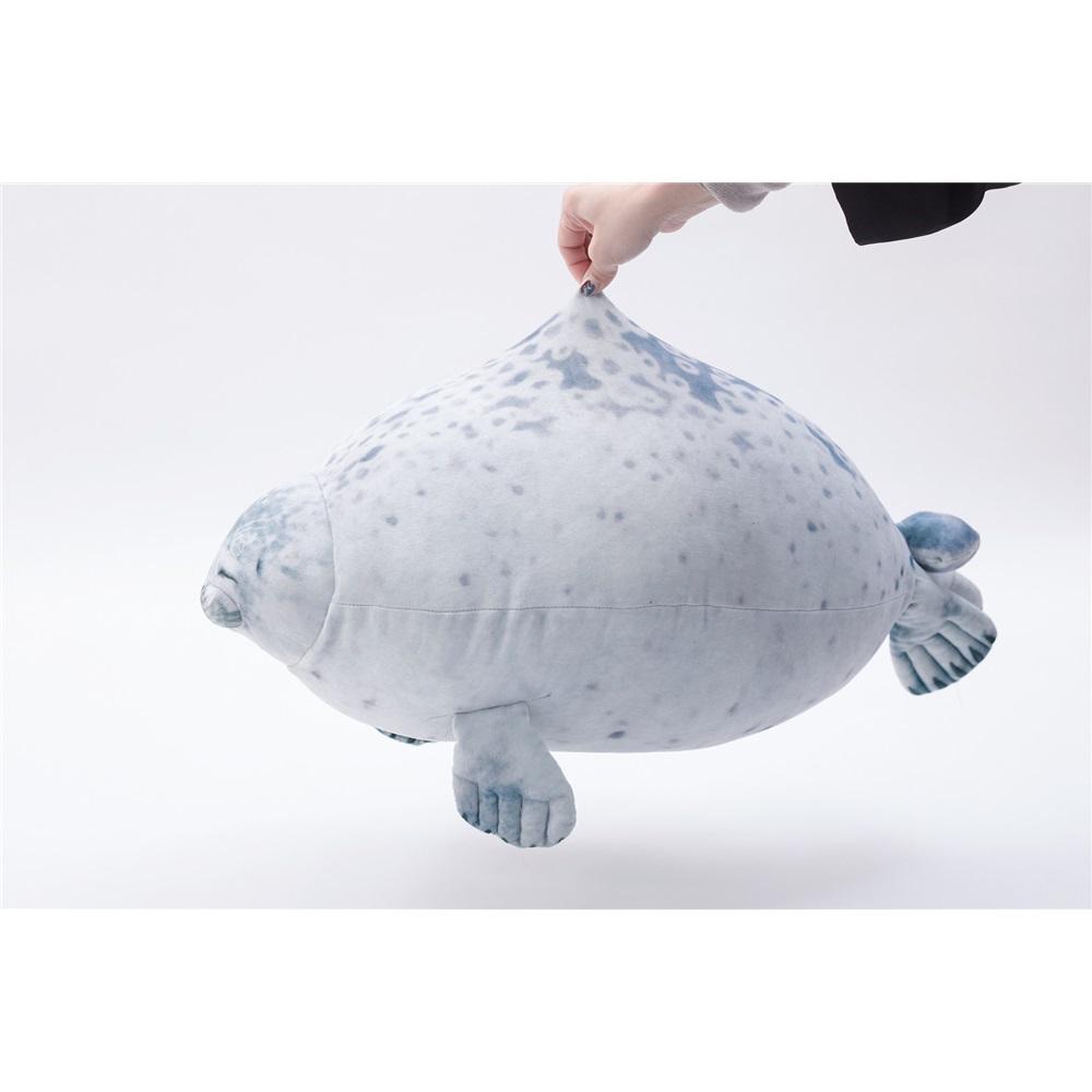 Elastic Crystal Osaka Seal Plush Toy Cushion Cute Aquarium Doll