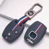 Key Fob Cover for Honda Accord Civic CR V City Jazz Fit Pilot with Keychain Anti-Scratch Surface Shockproof Structure Soft Grip Texture