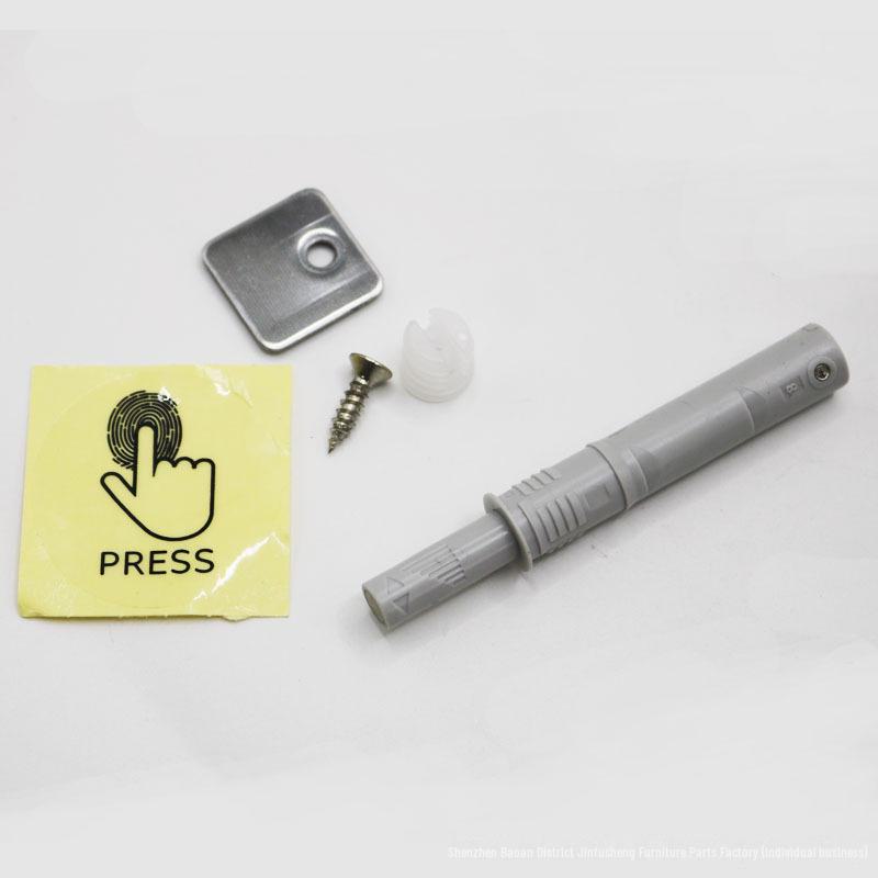 Aluminum Alloy Magnetic Touch Self-Rebounder for Handle-Free Cabinet Doors