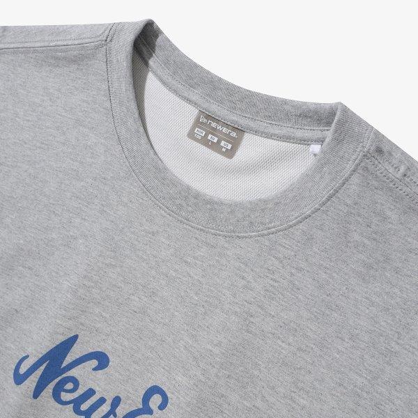 New Era Mlb Cap VinTage PosTer T shirT mulTi Header Grey 15147553
