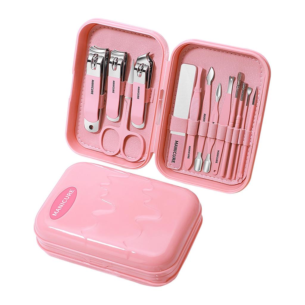 Nail Scissors Nail Clippers Set Home Portable Nail Clippers Stainless Steel Beauty Set Creative Ice Cream