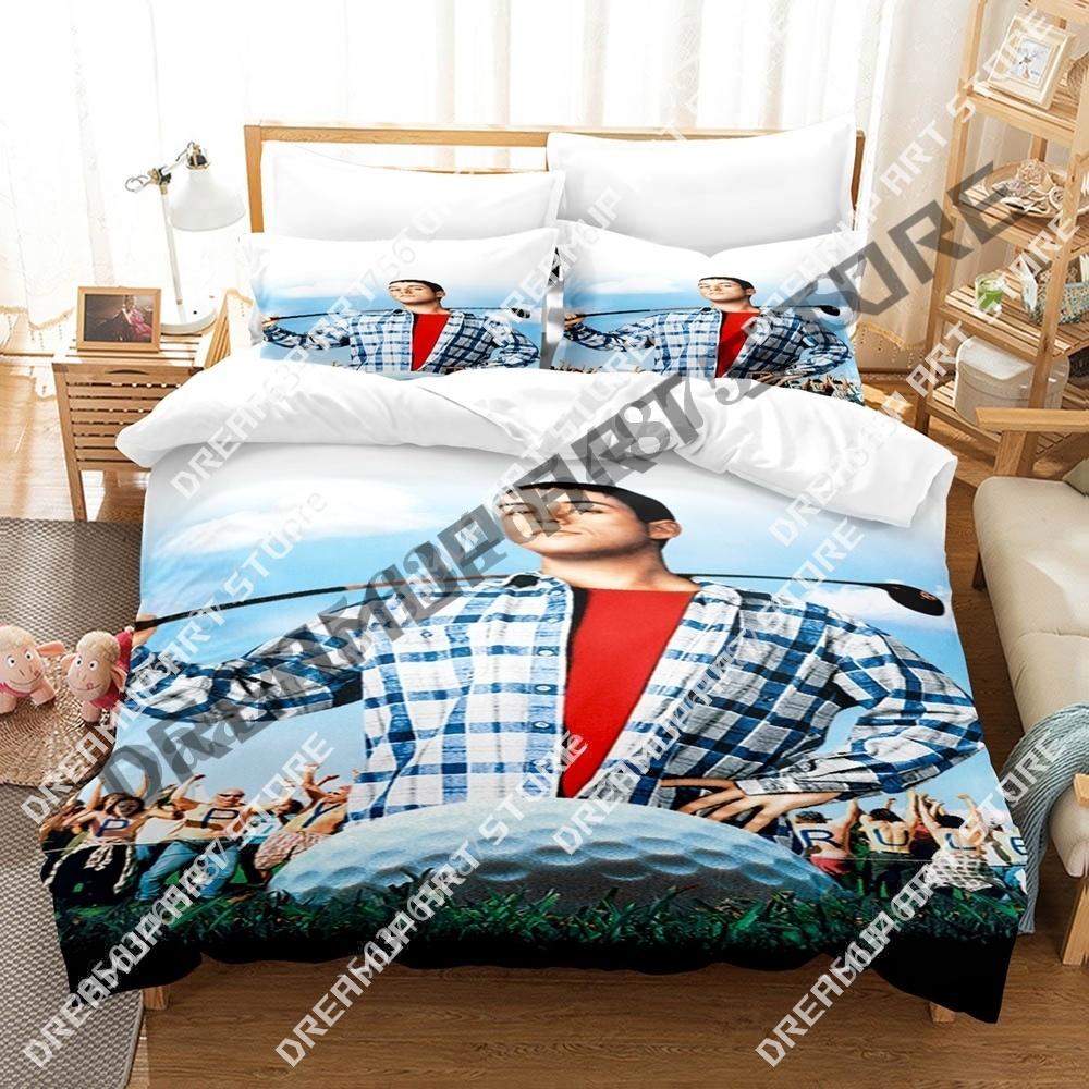 Literie Happy Gilmore 2 Imprimée en 3D Ensemble Simple Jumeau Complet Queen King Size Literie Adulte Enfant Chambre à Coucher Housses de Couette Anime Lit EU Single 90x200cm