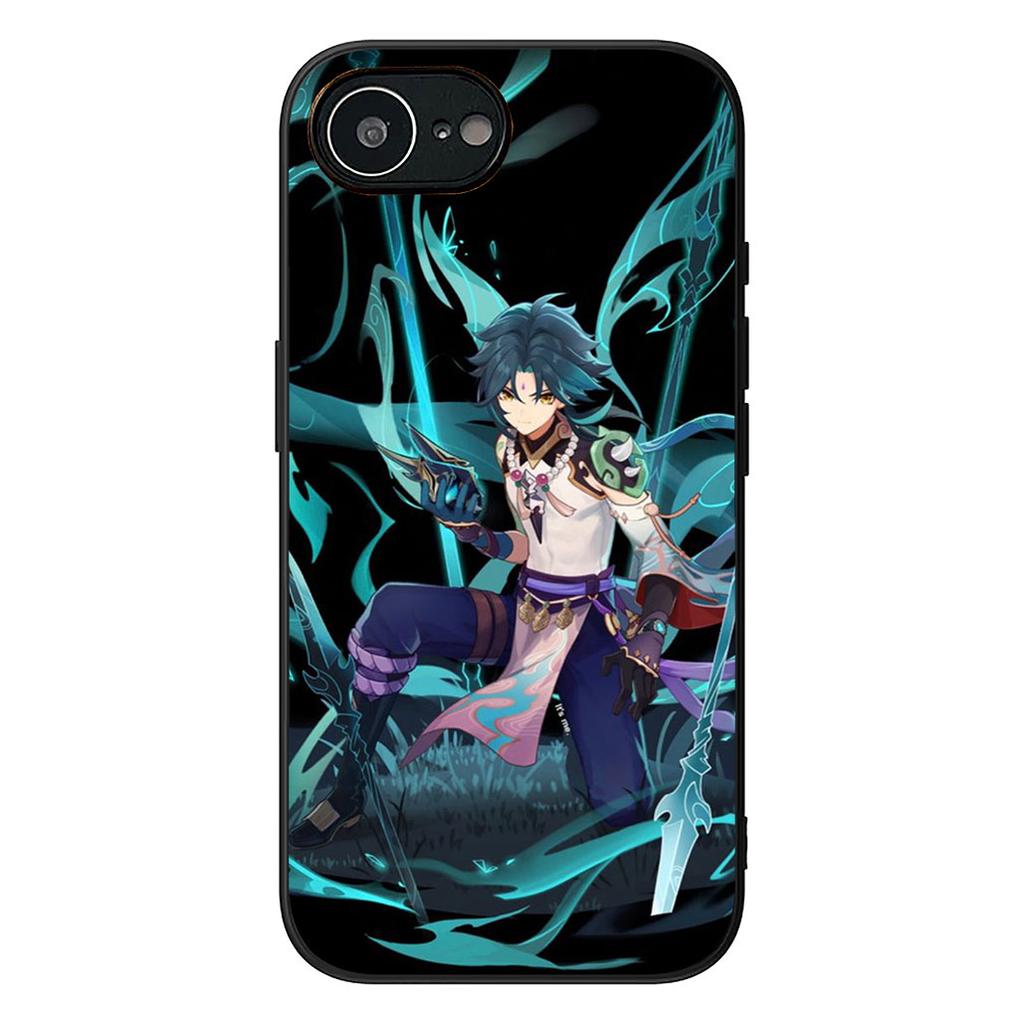 Xiao Zhong Li Genshins Impacts ZhongLi Phone Case for Xiaomi Redmi Note 12 11 10 A3 Pro 10A 10C 12C Note12 5G Protective Cover