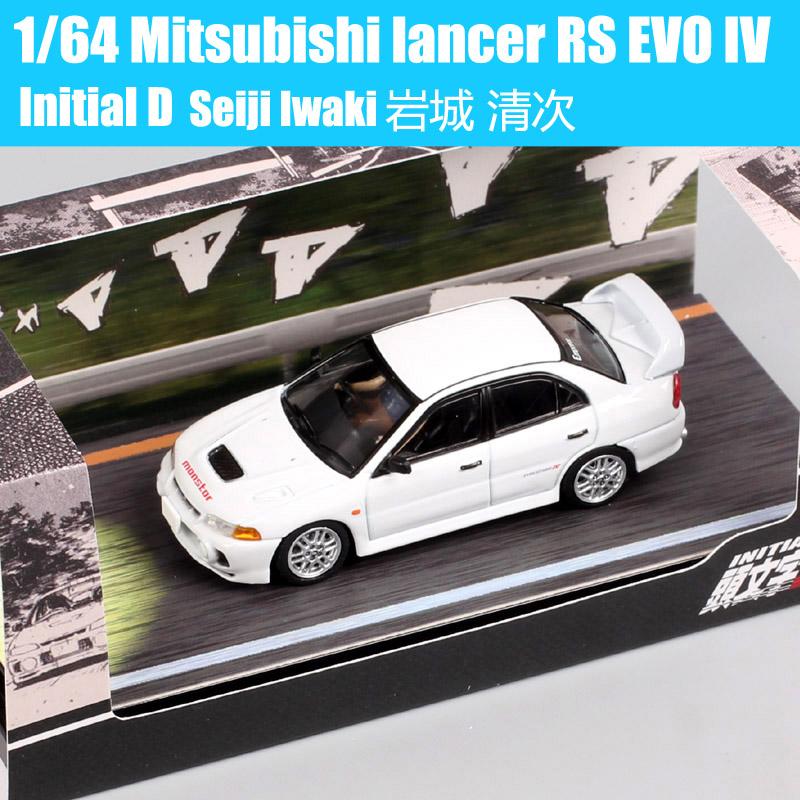 Hobby Japan 1/64 Scale Mitsubishi Lancer GSR RS Evolution EVO IX VII IV VIII Ralliart Rally Car Model Diecasts Toy Vehicles HJ64