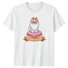 Too Glam To Give A Woof Fluffy Dog Dogs Animals Unisexs TShirt Unisexs Tee Graphic
