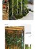 Zen Bamboo Artificial Green Plant: Outdoor Privacy Screen & Decorative Potted Fence