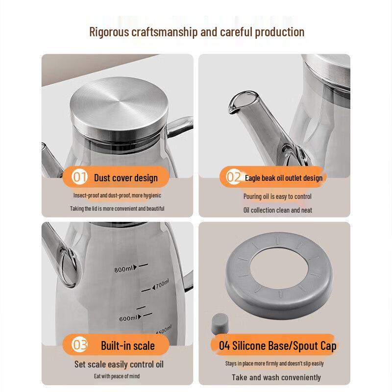 Chu Dai Huang Borosilicate Glass Oil Dispenser