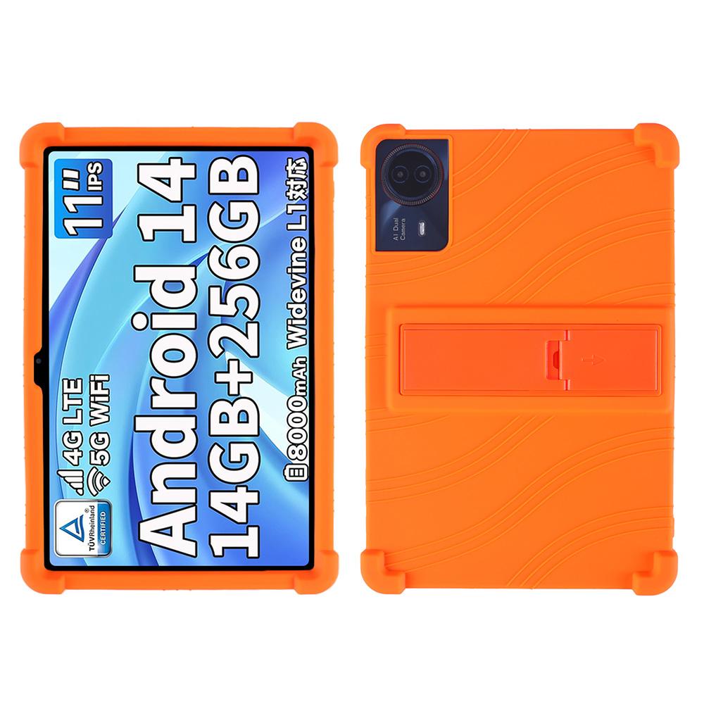 For Teclast T50HD 2024 Case Tablet Shockproof Cover Teclast 11 Inch Android 14 Tablet Soft Silicon Stand Protective Shell