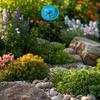 Garden Pollinator Cup Bee Drinking Cup Bee Watering Station with Stake Pollinator Water Feeder for Bees Butterflies Hummingbirds Outdoor Backyard