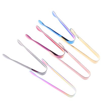 11Cm Tong Stainless Steel Clip Bread Food Ice Clamp Ice Tongs Bar Kitchen Tool