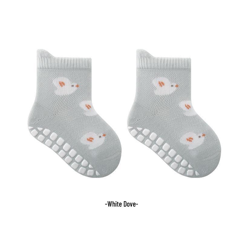 Summer Loose Cuff Non-Slip Cotton Cartoon Socks for Infants