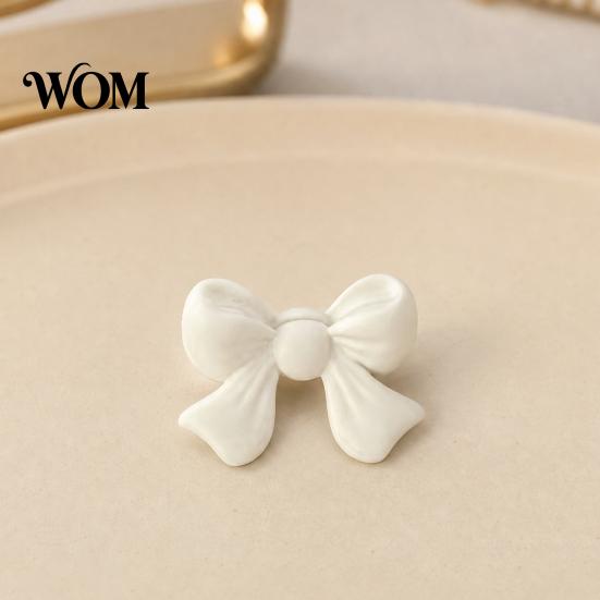Soft Color Bow Decor Photo Stand, 3D Printed Mini Decorative Rack, Holder Handicraft Display Rack for DIY Crafts Gift Box Packaging Dollhouse