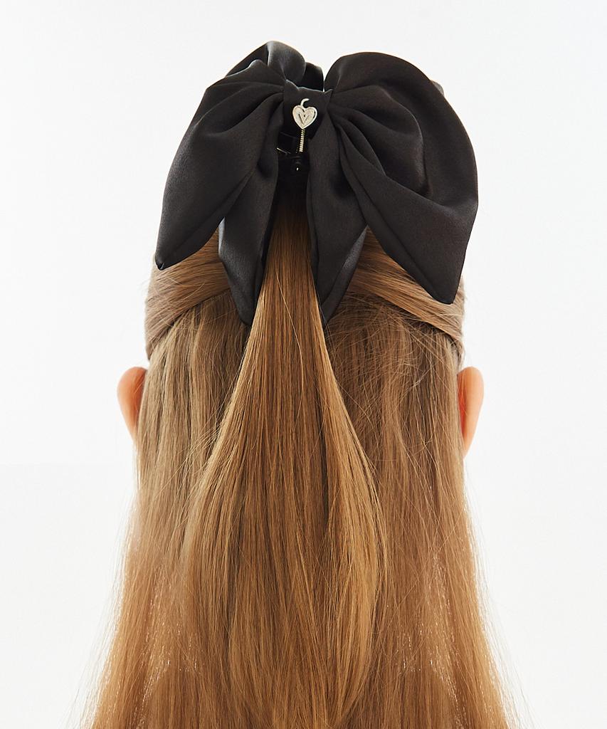 Vvv Big Ribbon Satin Hair Clip