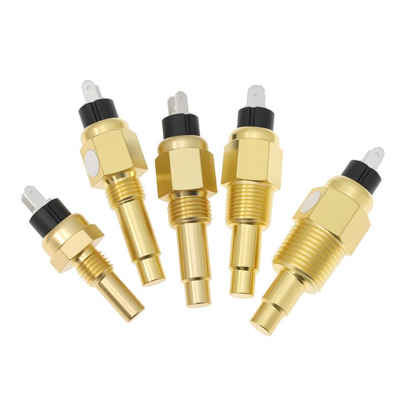 0~120℃,30~250℉ 52MM Water Temperature Gauge+Water Temp Sensor 10.2MM,12MM,16MM,17MM,21MM 7 Color Light for Boat Yacht Car 12V24V