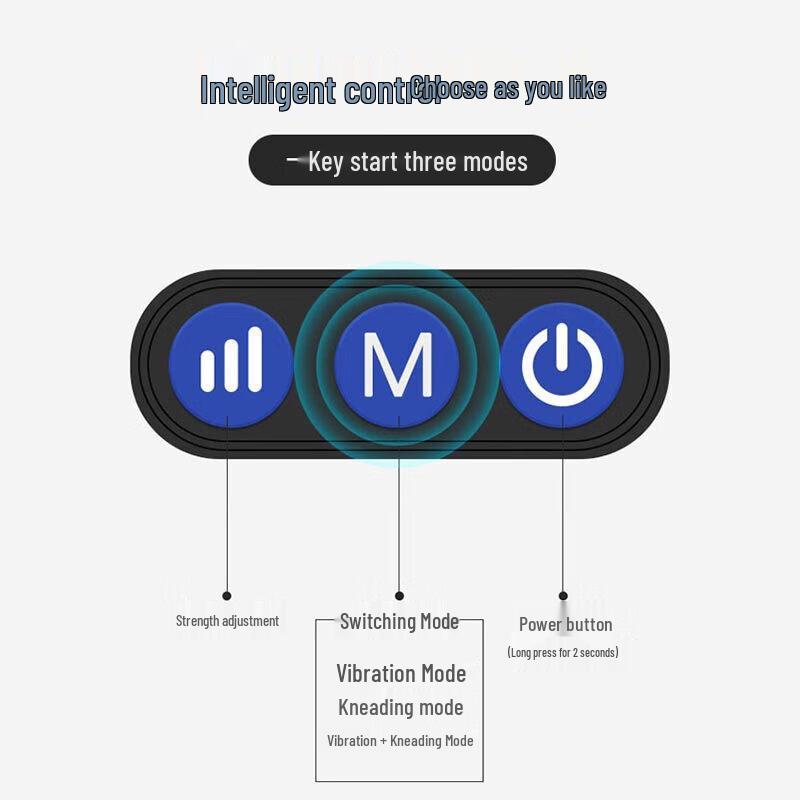 Misida MS-J8108 Rechargeable Neck Massage Pillow