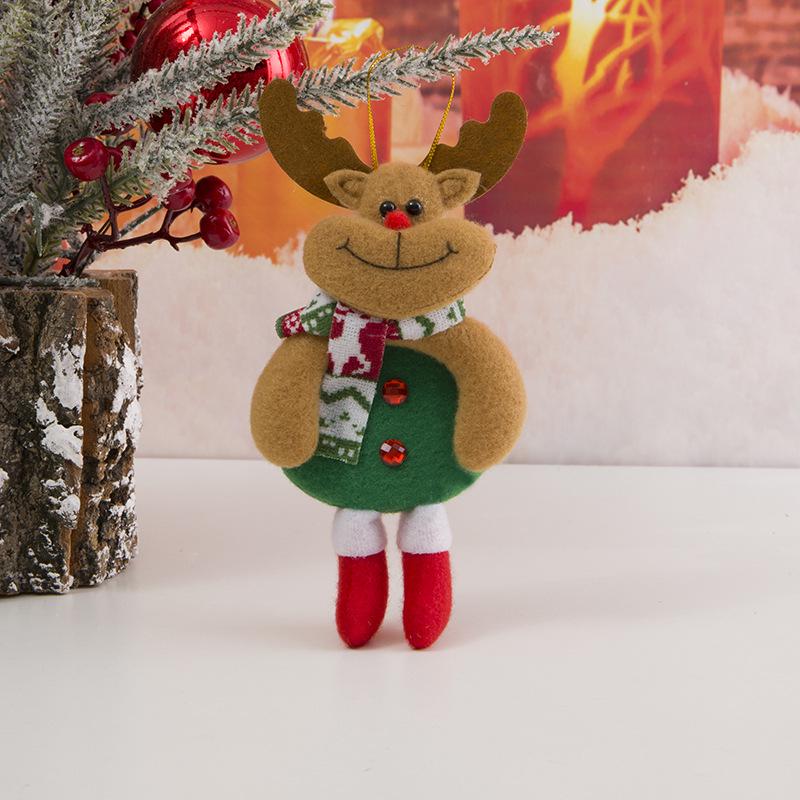 Christmas Fabric Doll Ornaments Collection - Small Hanging Tree Decorations & Gifts