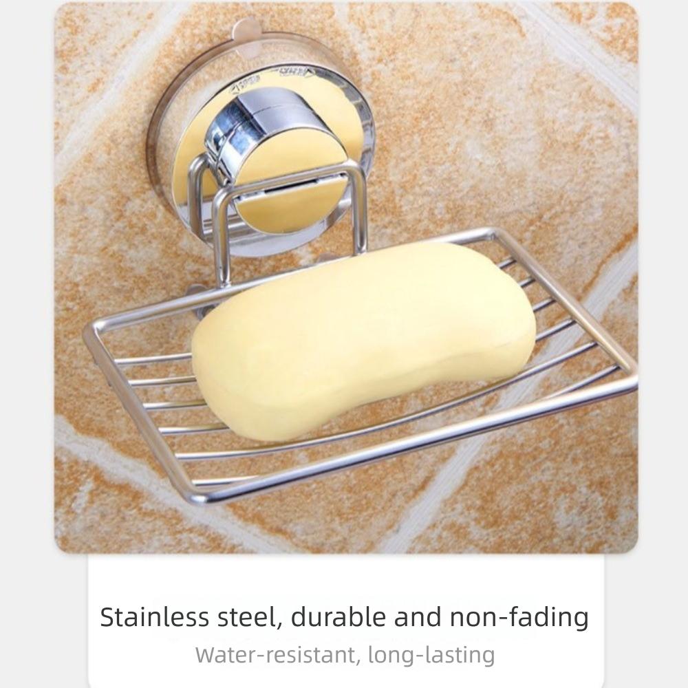 No-Drilling Shower Soap Holder Wall Mounted Soap Tray for Kitchen Sink