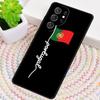 Portugal National Flag TPU Phone Case For Samsung Galaxy Note 10 Pro S26 S25 S24 S23 S22 Ultra Plus S21 FE S20 Shockproof Cover