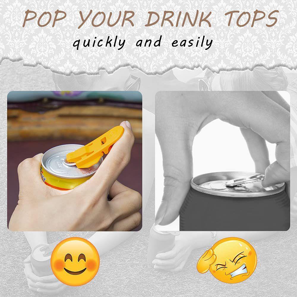 Reusable Lid Remover Kitchen Tools Jars Can Be Sealed Corkscrew Bottle Opener Easy Can Opener