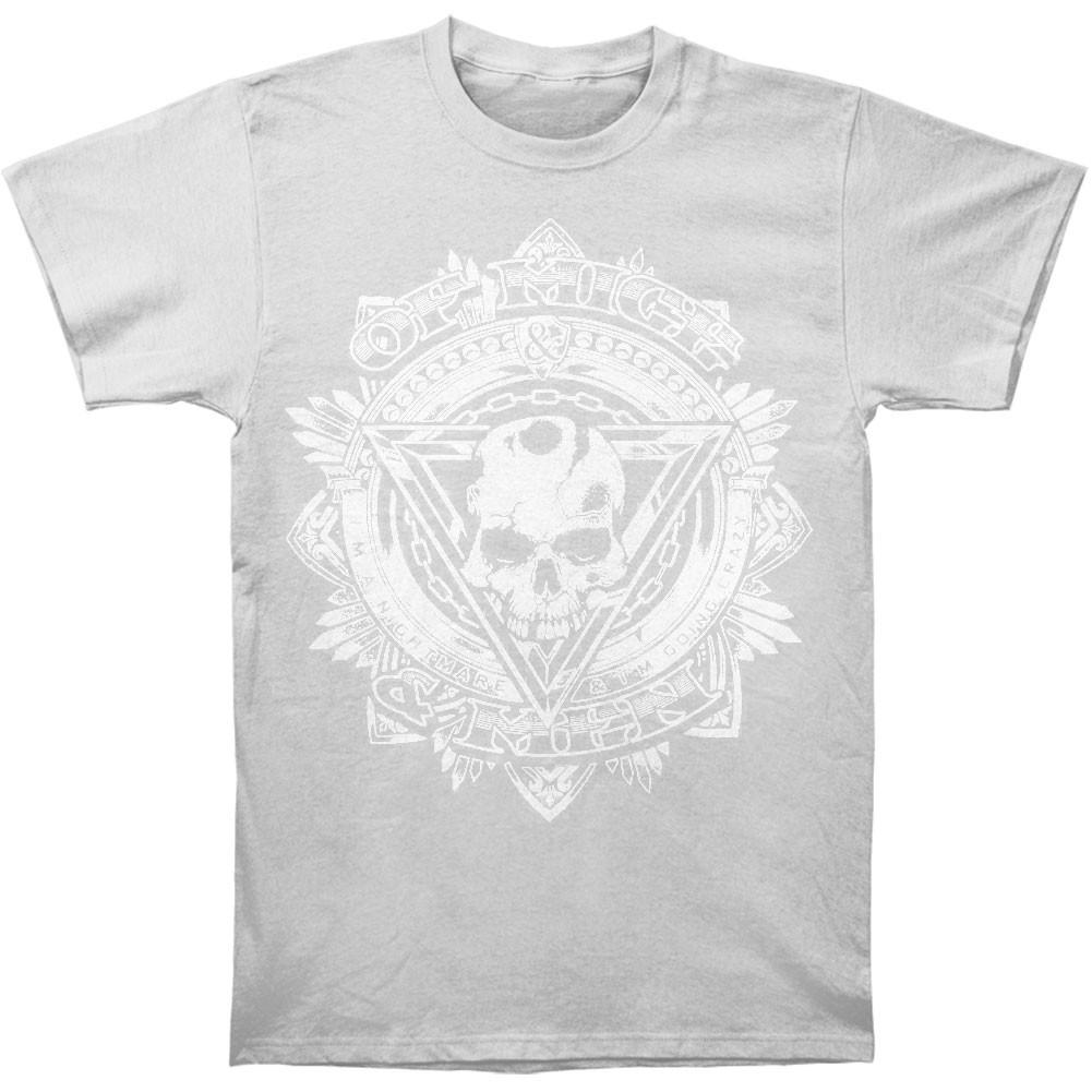 Men s Of Mice & Men Nightmare T-shirt Large Grey M