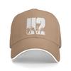 U2 Rock Band Sun Baseball Cap  Summer Fitted Retro Hip Hop Hats For Couple Women Hunting Camping Snapback Cap