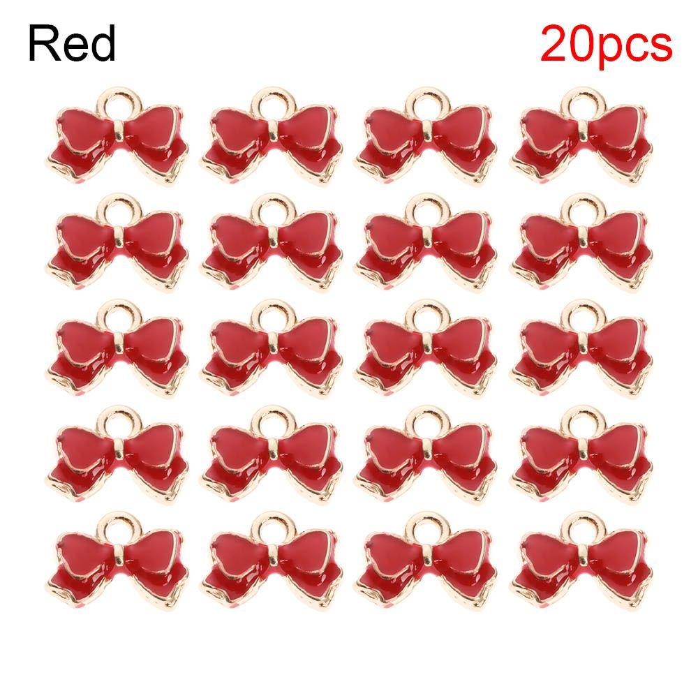 

Craft Sewing Buckle Necklace Buttons DIY Doll Clothes Mini Metal Button Butterfly Buckles красный