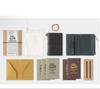 Set 2 TRAVELERS Notebook Limited Card Size 20th Anniversary Black Brown