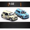1/32 BMW Mini Cooper Oldtimer Hochsimulations-Diecast-Metalllegierungsmodellauto Rückzugsammlung Kinderspielzeug Geschenke
