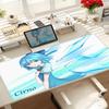 Touhou Project Cirno Mouse Pad Hot Anime Taro Sakamoto Days XXL Large Gaming Nonslip Office Keyboard Mats Desk Mat