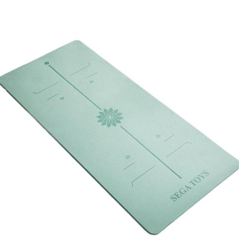 Extra Thick TPE Yoga Mat 180x80cm 8mm Non-Slip Exercise Women Fitness Dance Home Workout