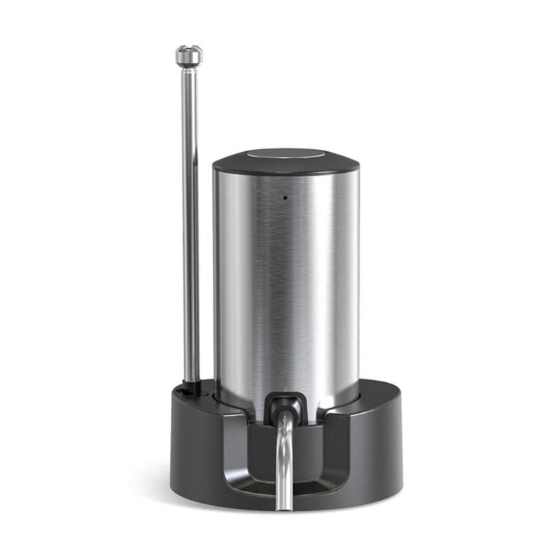 

Efficient Wine Aerator Dispenser Automatic Rechargeable Stainless Steel and Plastic Oxidizer Wine Tasting Accessories 1