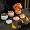 Program Gift Universal Ceramic Kiln-Change Tea Canister for Gifting