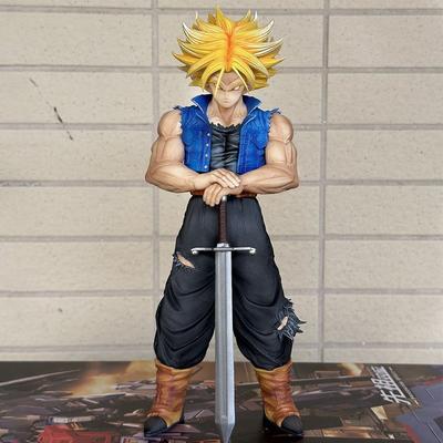 VF Studio Dragon BallZ Third Form 2% Trunks SSj3 Goku Trunks 9.84Inch/25cm Can Move PVC Blond Favorites Figure Hot Toys Gifts