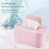 Baby Wipe Warmer Portable Wet Wipes Warmer with LED Display Adjustable Wipe Warmer Dispenser for Baby Wet Wipes Home Travel Car Use