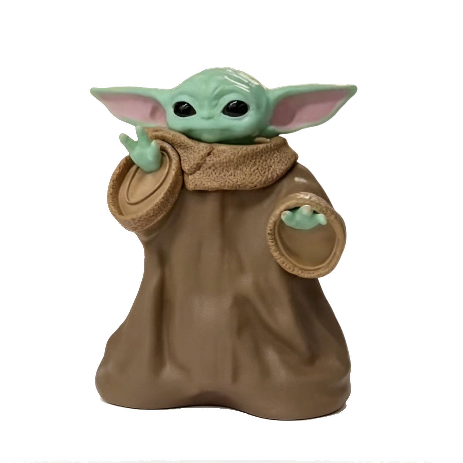 

Popcorn Bucket, 3D Full-Body Grogu Design Sculpted Collectible Snack Container, Mandalorian And Grogu Bucket For Fans Collectible ONE SIZE