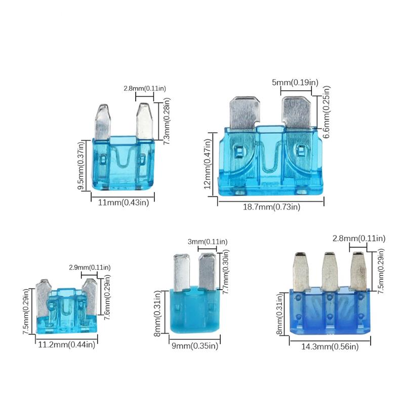 12V 24V Car Add-a-circuit TAP Fuse Holder Adapter 1Pcs MINI Small Medium Size Plug and Play for Auto Electrical Equipment Installation