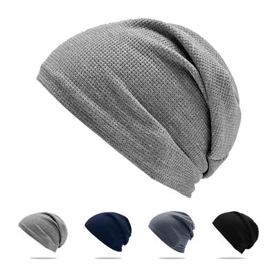 Autumn and Winter Pullover Hat Women's Multi-color Fashion Dot Plaid Bag Hat Confinement Stack Hat New