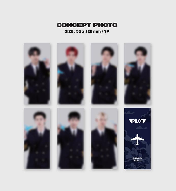 [Vorbestellung] ENHYPEN WORLD COUPON CARD COLLECTION – PILOT BASIC Ver. Offizielles Sammlerstück