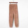 Pantaloni Invernali da Ragazza in Pile Corallo - Casual, Vestibilità Larga con Elastico in Vita