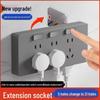 86 Type Multifunctional Wireless Socket Converter with Switch