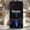 Football D-Desire D-Doues For Samsung Galaxy A73,31,32,72,41,53,52,71,22,5G,Note,J7,8,9 Soft Black Phone Case
