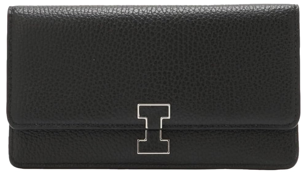 

IACUCCI Ava Bicolor Long Wallet CERVO IAC1051314A0002 Free Black