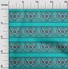 oneOone Cotton Flex Fabric Geometric|Leaves & Floral Block Printed Fabric 1 Yard 40 Inch