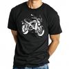 2022 Neue Sommer MäNner Hip Hop Tshirt Tshirt StraßE Motorrad Speedtriple 1050 Schlanke Tshirt