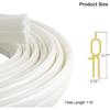 Rv Roof Vent Seal Vinyl Seal Rv Sealfor Ventline, Hengs And Camco Roof Vents (118INCH, White)