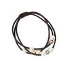Girl Women Faux Pearl Hair Ring Knotted Rope Beaded Triad Hairband Jewelry Gift