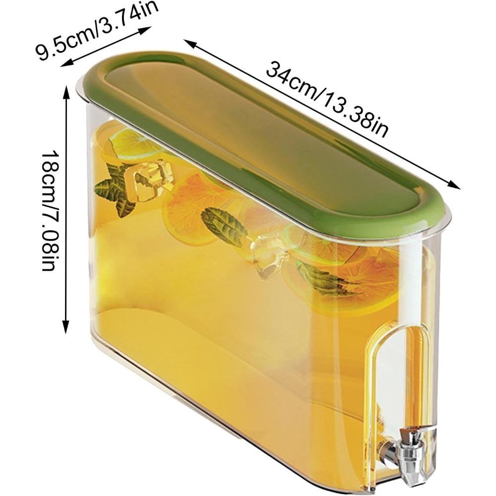 Best Kettle Refrigerator BeverageDispenser Liquid Drink Container4L Water Tank with Tap BPA Free Suitable for Party and DailyUse