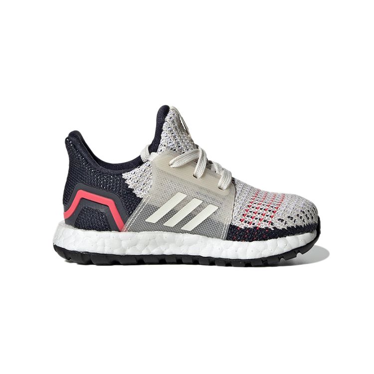 Adidas Ult Comfortable Durable Low-Top Walking Shoes Baby Shoes Black White EF0937